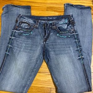 COWGIRL TUFF bootcut jeans 🤠
